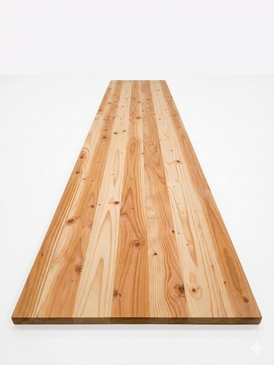 Cubierta de Madera Pino Oregón 20x600x1200